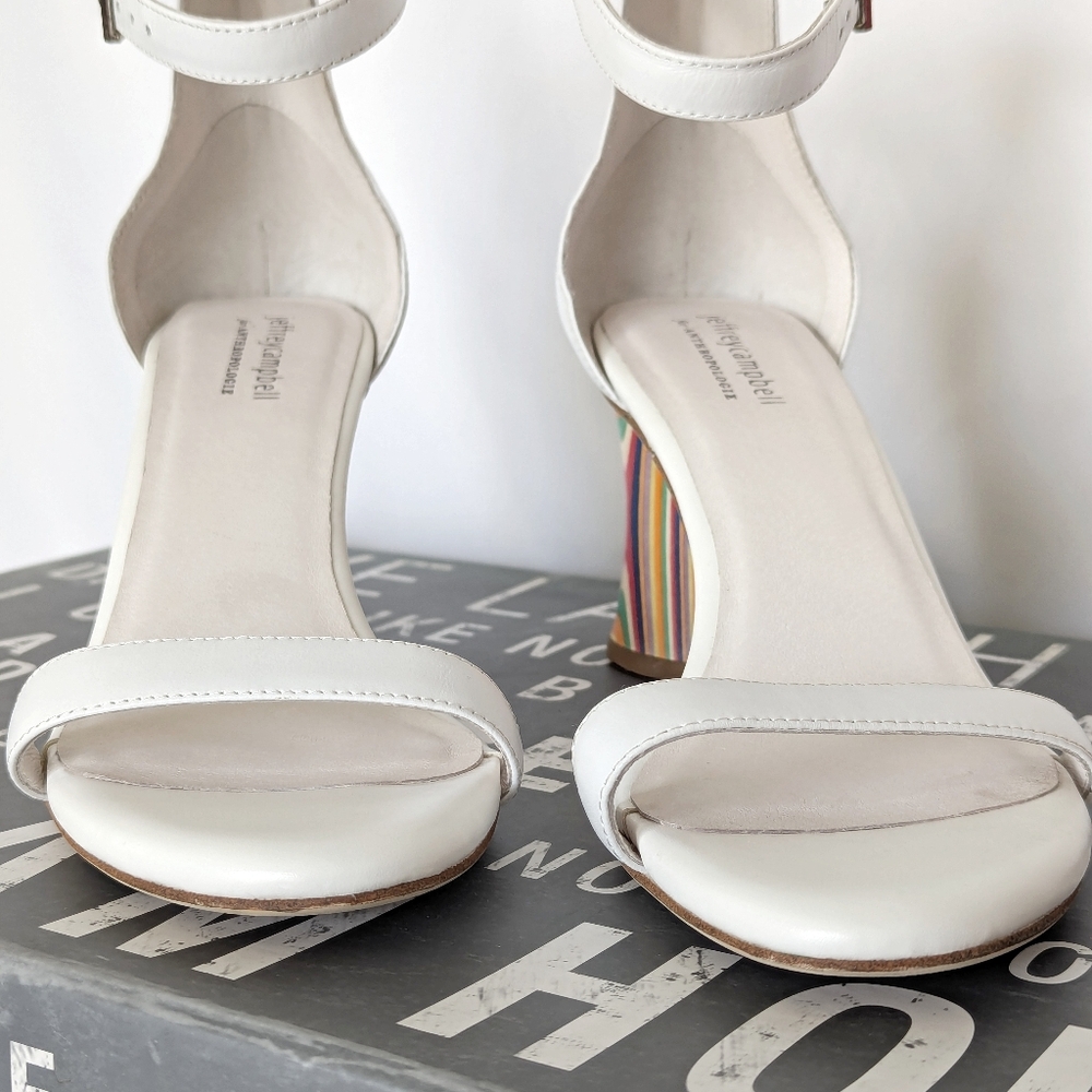 Jeffery Campbell For Anthropologie Leather  Heels - Picture 6 of 11